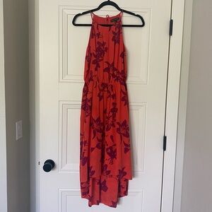 Banana Republic floral silk dress